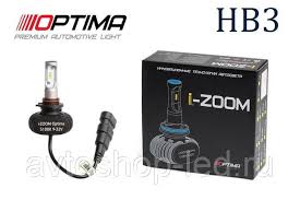 HB3 / 9005 Optima LED i-ZOOM, Seoul-CSP, Warm White, 9-32V 